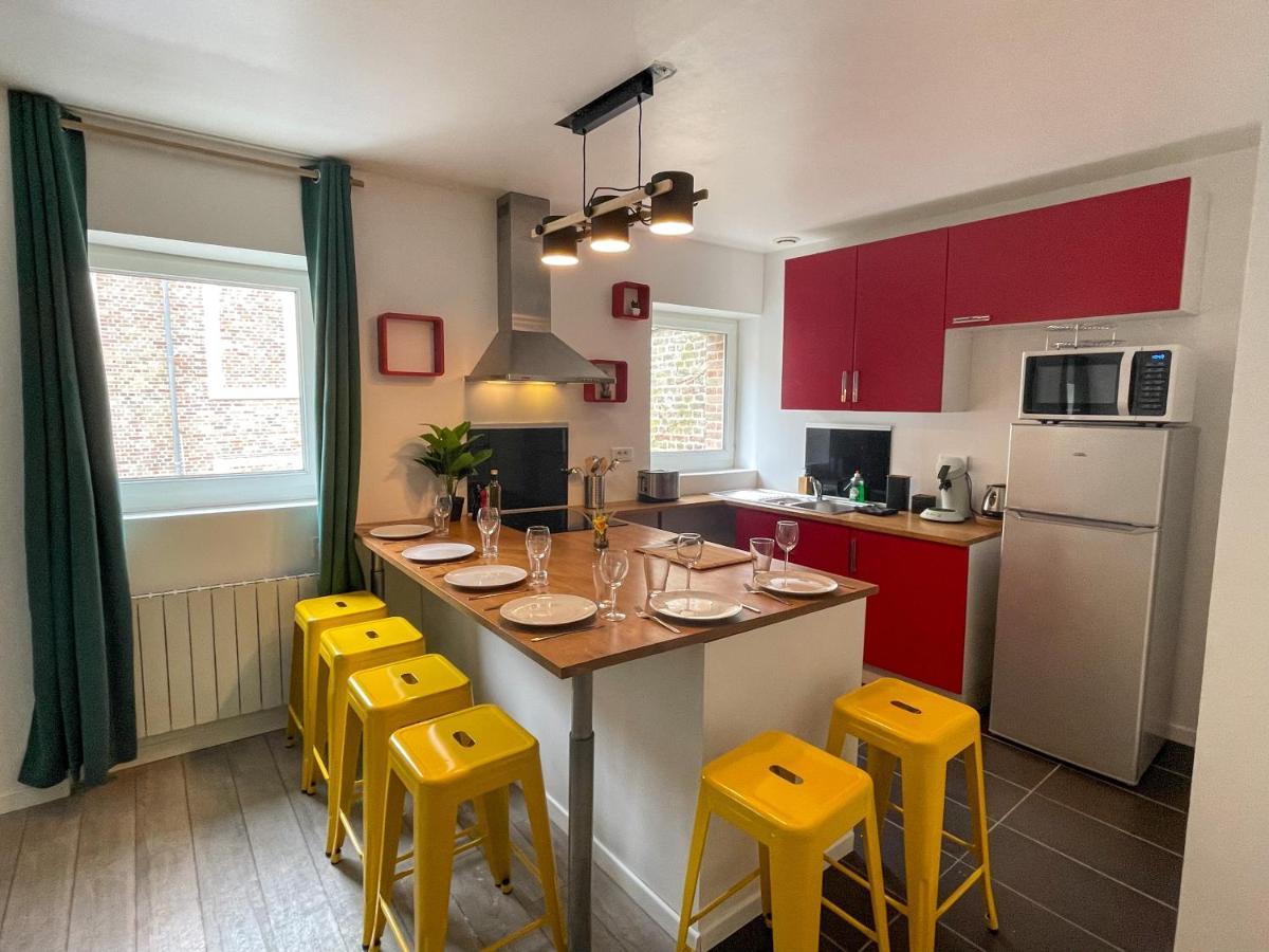 Superbe Appartement-Sauna-Cinema-Parking-Gare Amiens Kültér fotó