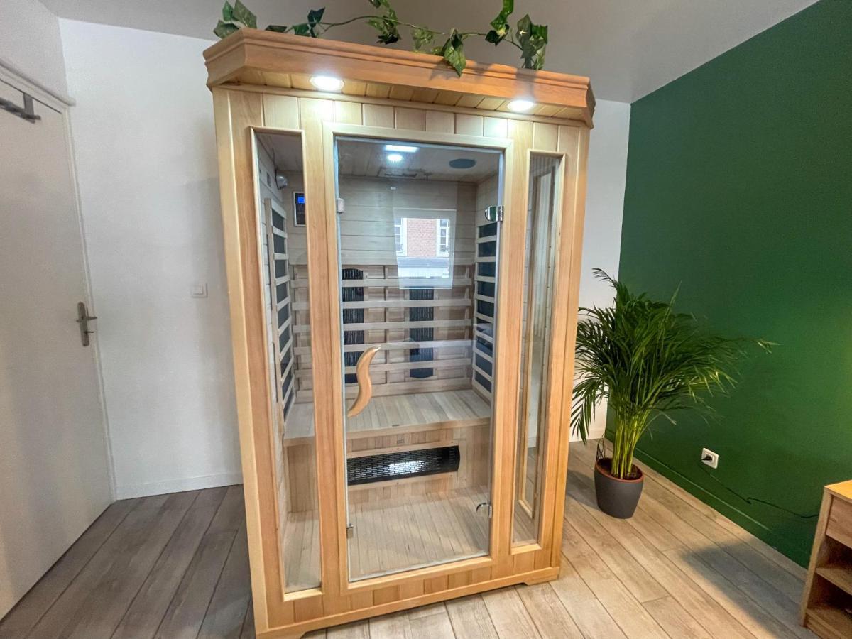 Superbe Appartement-Sauna-Cinema-Parking-Gare Amiens Kültér fotó
