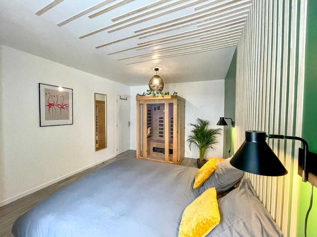 Superbe Appartement-Sauna-Cinema-Parking-Gare Amiens Kültér fotó
